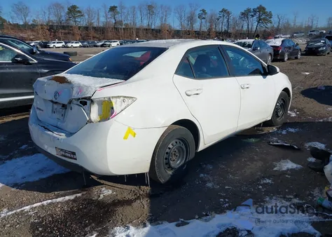 2014 Toyota Corolla L из США, поврежденный, VIN 5YFBURHE6EP167168